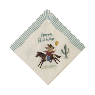 Serviet happy birthday "Pony" - Maileg - 20 stk.