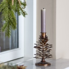 Stage kogle t/ kronelys "Mirabel" messingfinish - Bloomingville H: 15,5 cm