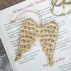 Ornament / englevinger "Angelie" m/ guldfinish - Bloomingville