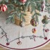 Juletræstæppe "Yule" m/ julemotiver - Bloomingville Ø: 110