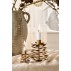 Stage kogle t/ kronelys messing "Gloria" - Ib Laursen H: 12,5 cm