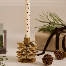 Stage kogle t/ kertelys messing "Gloria" - Ib Laursen H: 6,5 cm