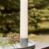 Lysholder / stage magnetisk t/ rustiklys - Ib Laursen - zinkfinish