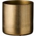 Lysholder / stage magnetisk t/ rustiklys - Ib Laursen - messingfinish