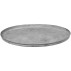 Lysbakke / fad m/ kant zinkfinish - Ib Laursen - Dia: 35,5 cm