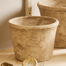 Skjuler lys sand "Athen" m/ rillet kant - Ib Laursen H:15
