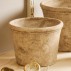 Skjuler lys sand "Athen" m/ rillet kant - Ib Laursen H:15