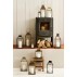Lanterne "Villads" m/ messing finish - Ib Laursen H: 20,5