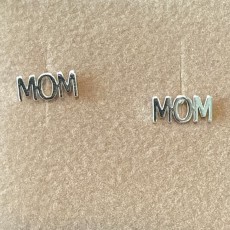 Øreringe / ørestikker - Friihof + Siig - sølvbelagt "Mom"