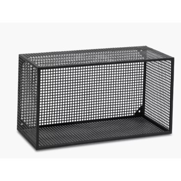 Kasse / rumdeler - hylde sort metal "Wire" - Nordal