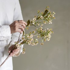 Stilk "Waxflower" råhvid kunstig - Bloomingville H: 91