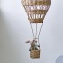 Uro / luftballon i rattan flet "Huggi" - Bloomingville H: 60