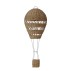 Uro / luftballon i rattan flet "Huggi" - Bloomingville H: 60