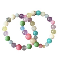 Armbånd - Friihof + Siig - m/ sommer farvede perler