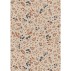 Gavepapir m/ blomstermotiv i blå og teglfarver - Ib Laursen 5 mtr.