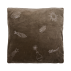 Pudebetræk brun velour m/ broderede motiver "HDPlay - House Doctor 50x50