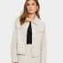 Blazer / jakke "MoniqueSZ" sandgrå m/ pailetter - Saint Tropez