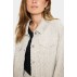 Blazer / jakke "MoniqueSZ" sandgrå m/ pailetter - Saint Tropez