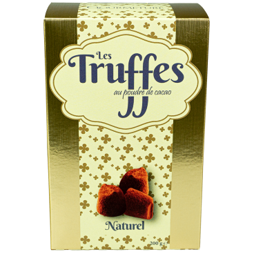 Chokoladetrøfler naturel "Les Truffes" - Gourmeture 200 g