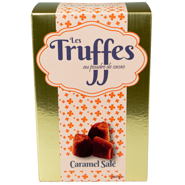 Chokoladetrøfler saltkaramel "Les Truffes" - Gourmeture 200 g