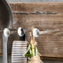 Sømkrog "HDWall" m/ sølv finish - House Doctor L: 8