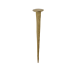 Sømkrog "HDWall" m/ messing finish - House Doctor L: 8
