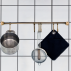 Stang m/ 6 kroge "HDHooks" m/ messing finish - House Doctor L: 60,5