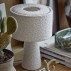 Bordlampe "Emmie" råhvid - Bloomingville H: 30