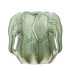 Vase "Pontus" grøn m/ elefanthoveder - Bloomingville H: 15,5
