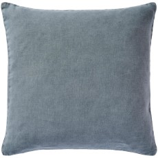 Pudebetræk "chalk blue" hør – Ib Laursen 50x50