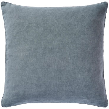 Pudebetræk "chalk blue" hør – Ib Laursen 50x50