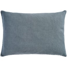 Pudebetræk "chalk blue" hør – Ib Laursen 50x70
