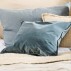 Pudebetræk velour "chalk blue" velour - Ib Laursen 50x50