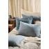 Pudebetræk velour "chalk blue" velour - Ib Laursen 50x50