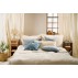 Pudebetræk velour "chalk blue" velour - Ib Laursen 50x50