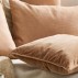 Pudebetræk velour "Camel" velour - Ib Laursen 50x50