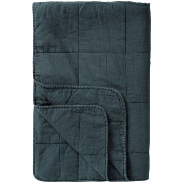Quilt / Vattæppe Vintage "Chalk Blue"- Ib Laursen 130x180