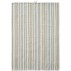 Viskestykke "Celine" hvid m/ blåt og beige indvævede striber - Ib Laursen 50x70