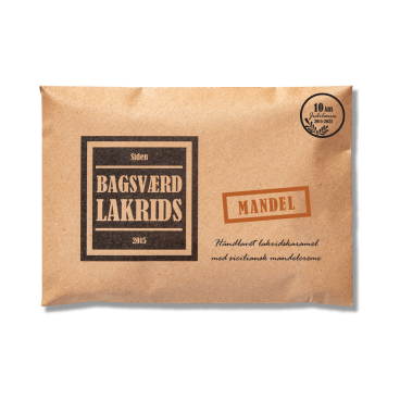 Bagsværd Lakrids Mandel håndlavet - 160 gram