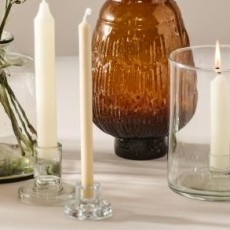 Stage i klar glas t/ kertelys - Ib Laursen