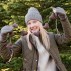 Ranke m/ 8 brune hjerter "My Nostalgic Christmas" - Ib Laursen L: 125 cm