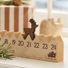 Julekalender m/ gående gås - Ib Laursen L: 50