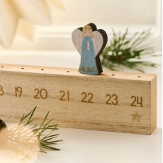 Julekalender m/ gående engel - Ib Laursen L: 50