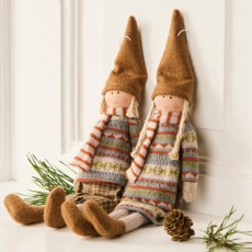 Nisse brune Solveig eller Sigurd "My Nostalgic Christmas" - Ib Laursen H: 32