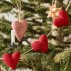 Ranke m/ 8 røde hjerter "My Nostalgic Christmas" - Ib Laursen L: 125 cm