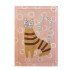 Illustration m/ ramme "Missy " rosa - Bloomingville 40x56