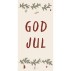 Servietter m/ God jul og juleranke - Ib Laursen 16 stk.