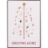 Metalskilt "Christmas Wishes" - Ib Laursen