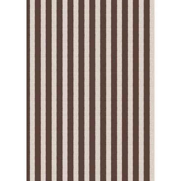 Gavepapir natur m/ brune striber - Ib Laursen 5 mtr.