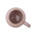 Krus m/ hank "Paula" rosa og naturfarvet bund - Bloomingville 410 ml.